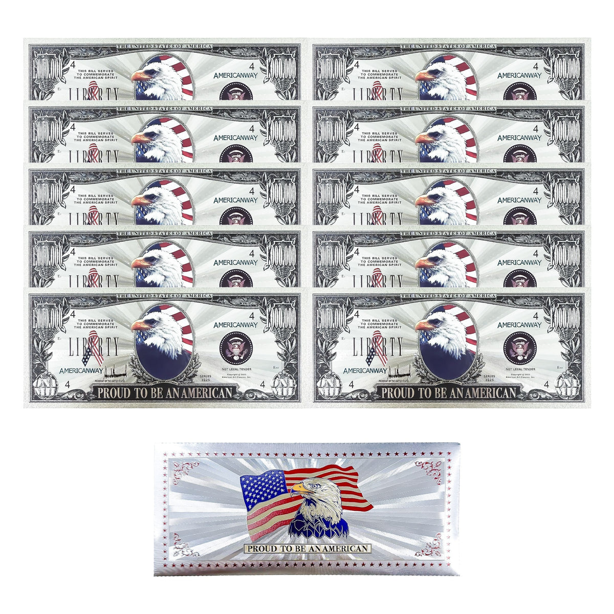 Patriot Silver Eagle Bill