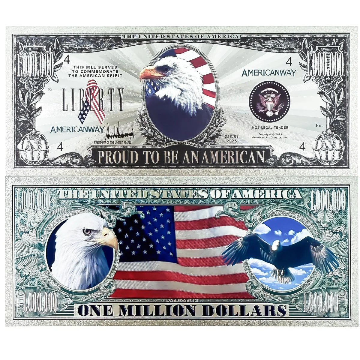 Patriot Silver Eagle Bill